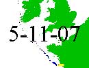 Satellite tracker dated 5th November 2007