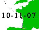 Satellite tracker dated 10th November 2007