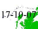 Satellite tracker dated 17th October 2007