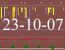Satellite tracker dated 23rd October 2007