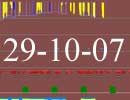 Satellite tracker dated 29th October 2007