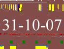 Satellite tracker dated 31st October 2007