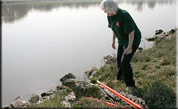 Joyce assisting with the release of Damien