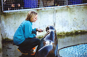 Helen with Pepper
