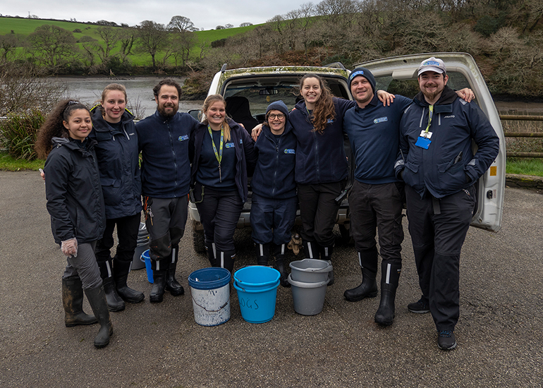 Lamour, Beth, Elliot, Polly, Maz, Megan, Ben and Asa