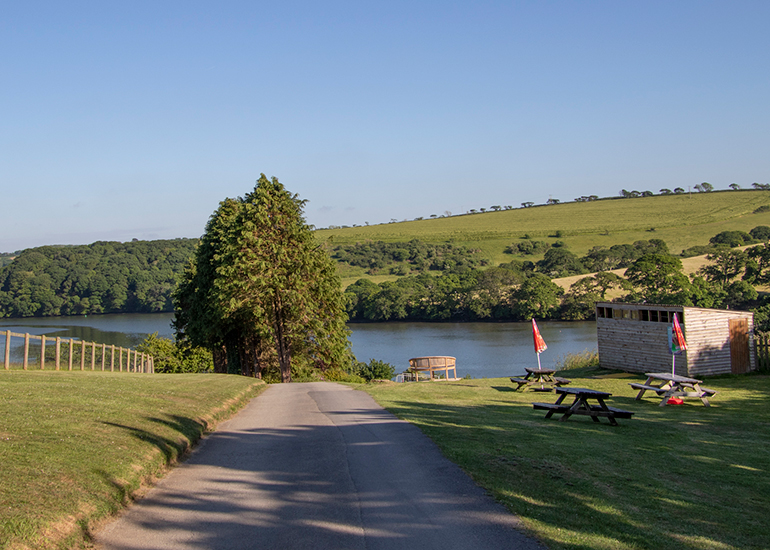 View towards the Helford Estuary!