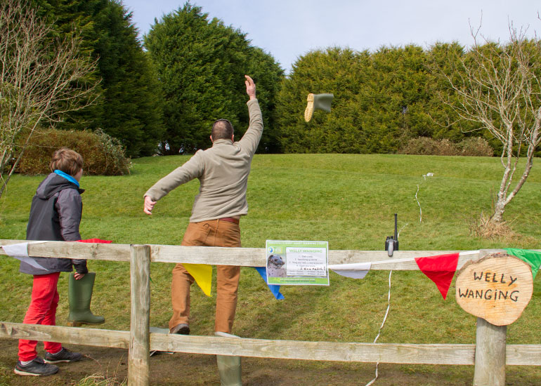 Welly wanging competition