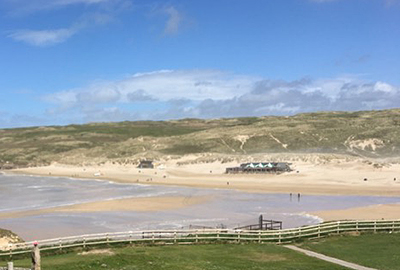 Perranporth beach