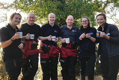 Hampshire Fire and Rescue Service joined the Cornish Seal Sanctuary to up-skills in seal pup rescue!