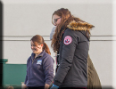 Jessica-Jane Applegate MBE feeds the seals on 26th November 2016