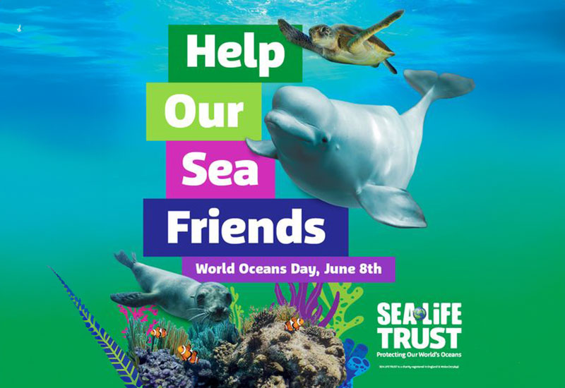 Help the SEA LIFE TRUST celebrate World Oceans Day