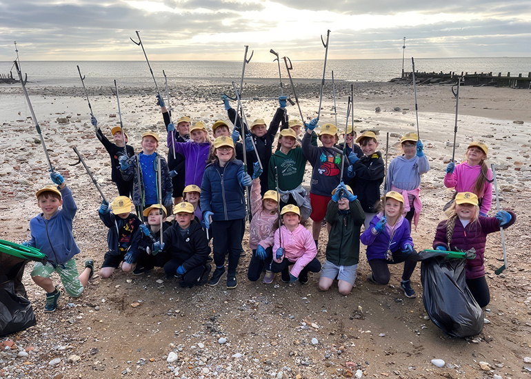 Beach Clean Day at Hunstanton