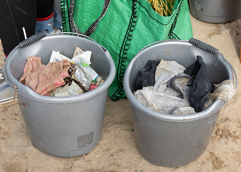 Beach Clean at Maenporth Beach