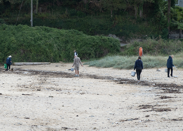 Beach Clean at Maenporth Beach