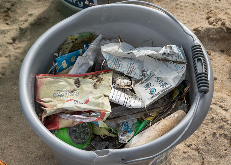 Beach Clean at Maenporth Beach
