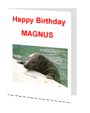 Magnus our 'birthday boy'