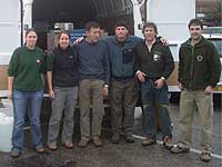 Photo of all the guys who helped bring Sahara home