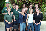 Past and Present staff join for the opening