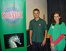 Rebecca Sparkles at Junior Sea Life Conference