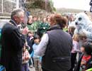 During the Mayor of Helston's speech, he said he remembered the original planning application for the Sanctuary